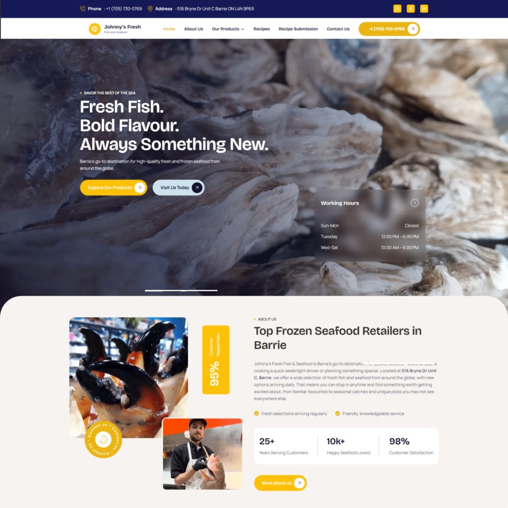 Johnny's Fresh Fish and Seafood